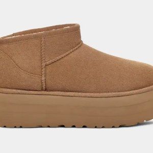 UGG Classic Ultra Mini Platform (Chestnut)